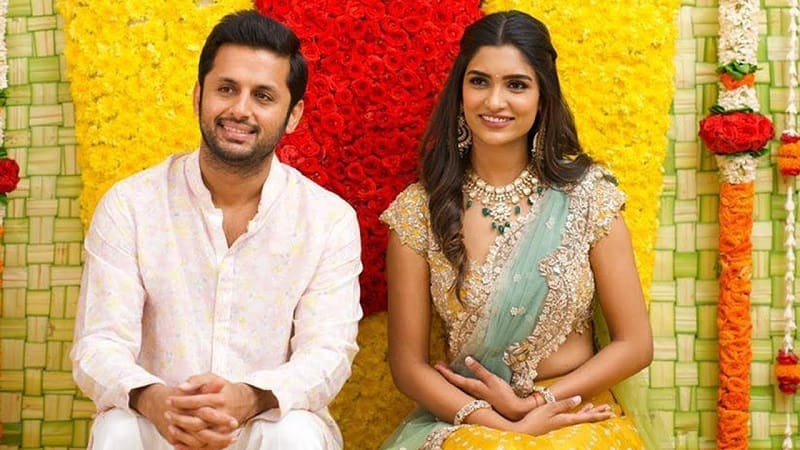 actor nithin and Shalini Reddy