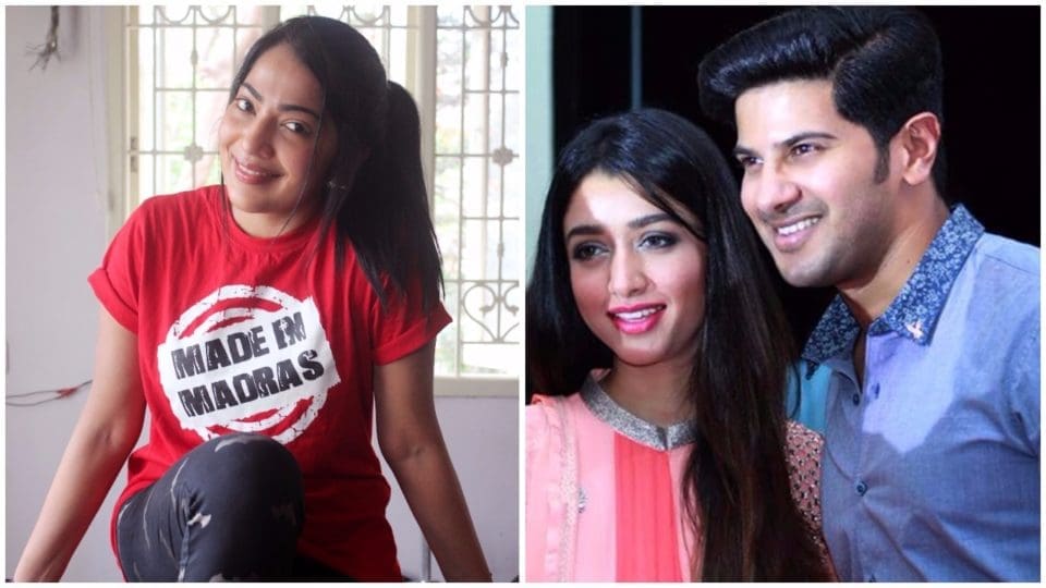 dulquer salmaan and vj ramya