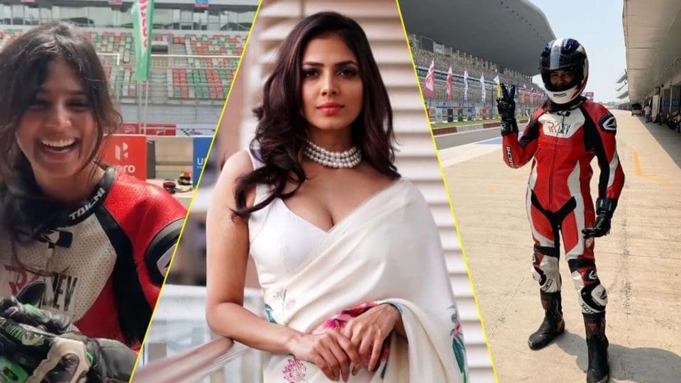 malavika mohanan bike ride