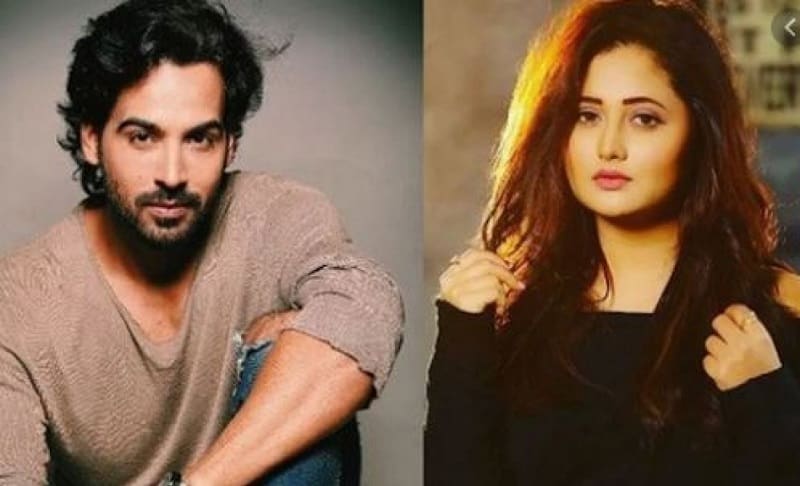 Rashami Desai and Arhaan Khan