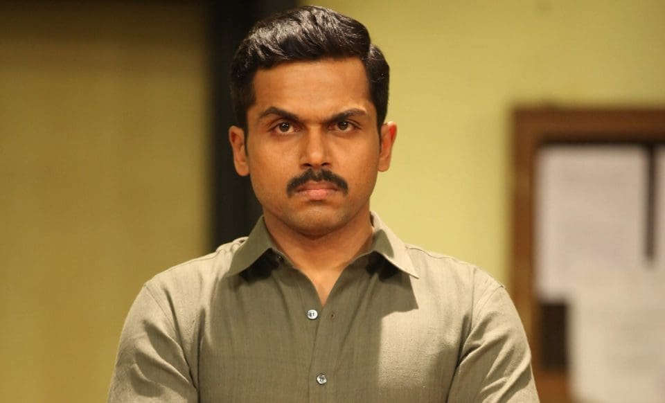 Karthi rallied in support of the farmers