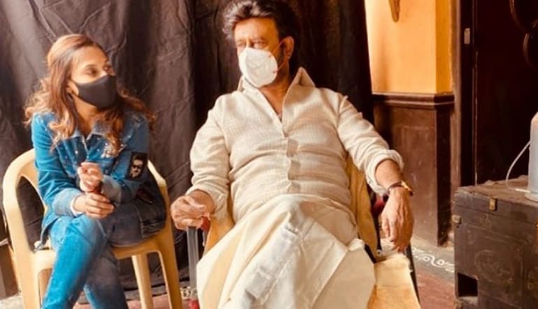 Rajini is a film actress who has been vaccinated against corona