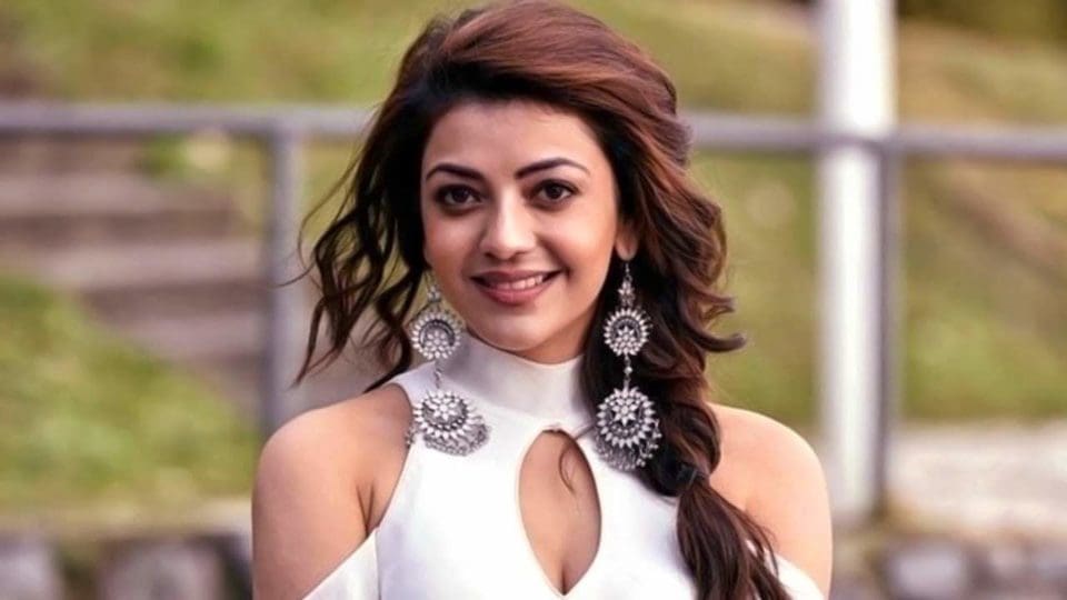 Husband in the middle of two Kajal