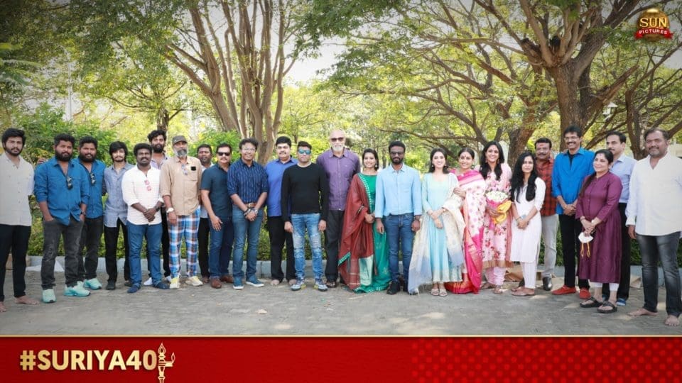 Suriya 40 shoot begins