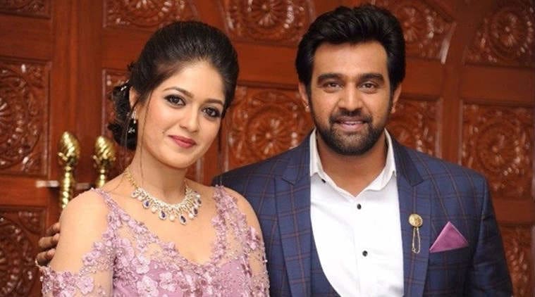 Actress Meghana Raj posted the first photo of the baby