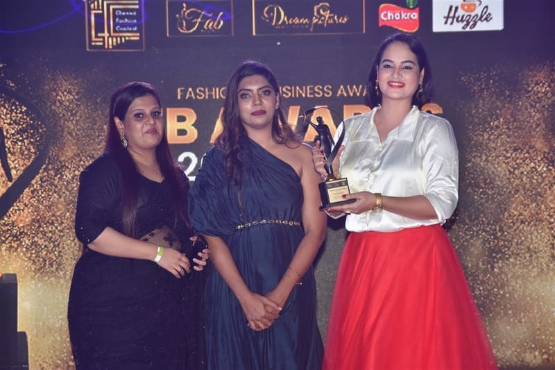 Actress Ineya, Sakshi Agarwal, Aishwarya Dutta felicitated at FB Awards 2020-21