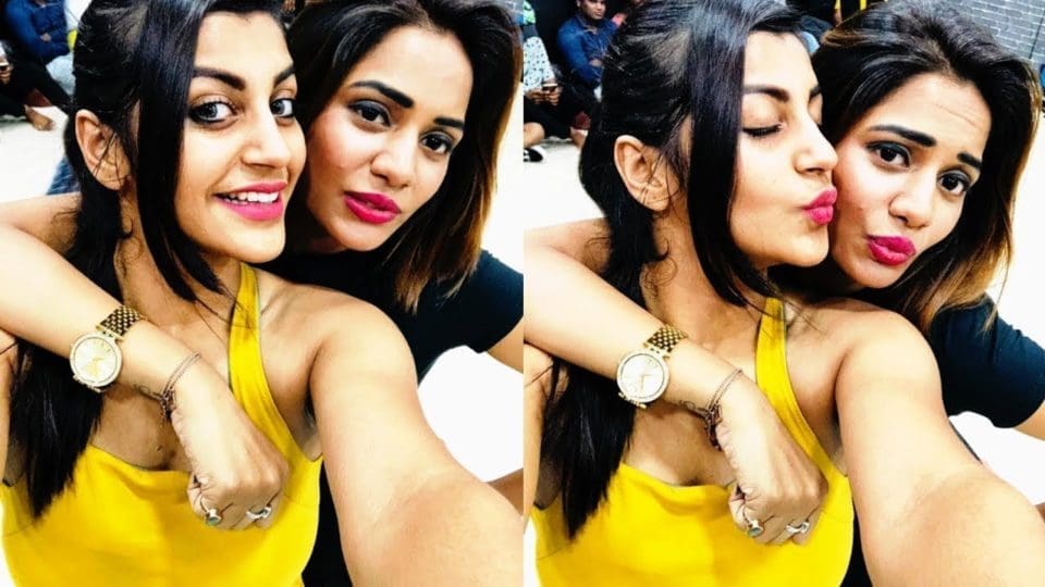 Unreal actress Yashika Aannand skydiving