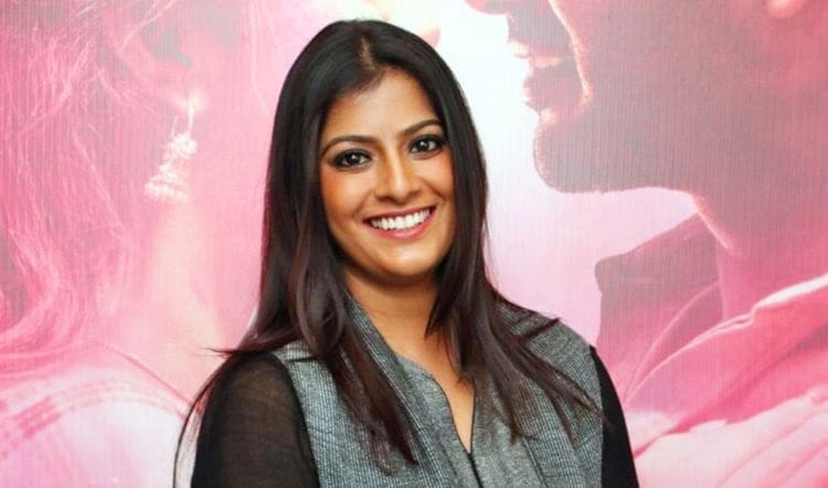 Varalakshmi introduced her son to the fans through a social networking site