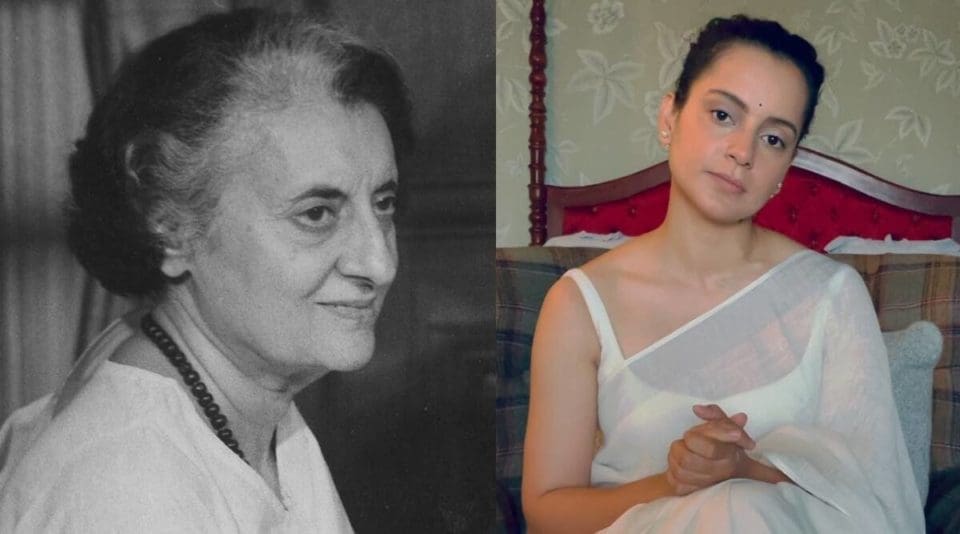 Kangana Ranaut changes to look like Indira Gandhi
