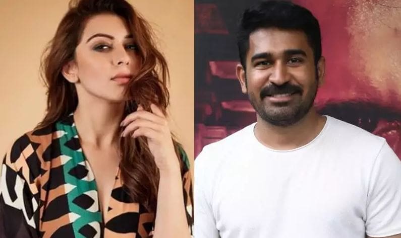 Hansika to pair with Vijay Antony