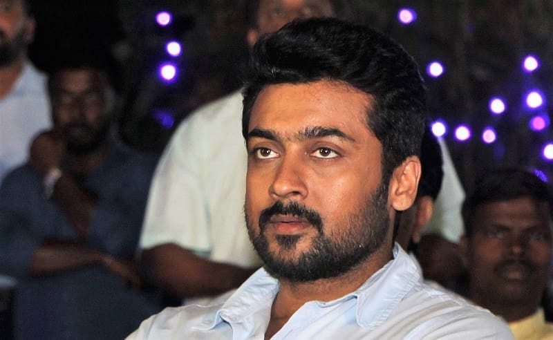 Suriya's attempt to benefit the staff