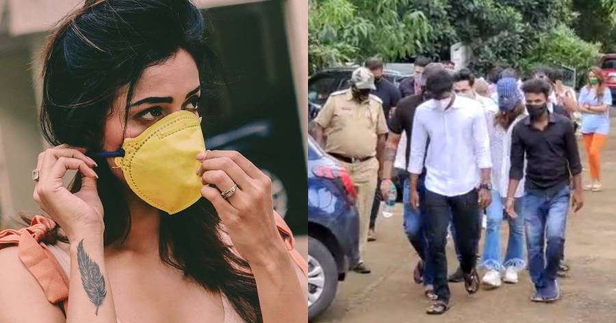 glamour actress arrested for attending drug party