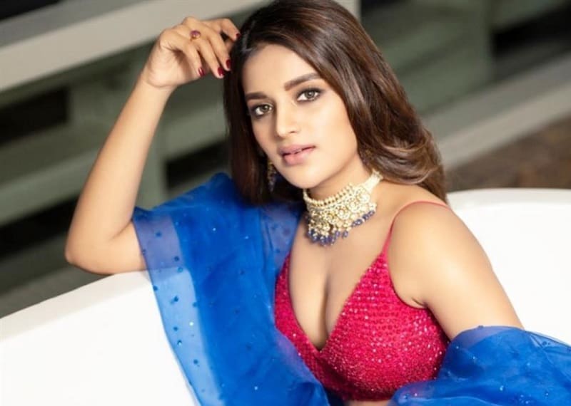 Nidhhi Agerwal Controversial in liquor advertisement
