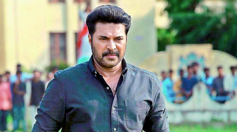 mammootty with his friends