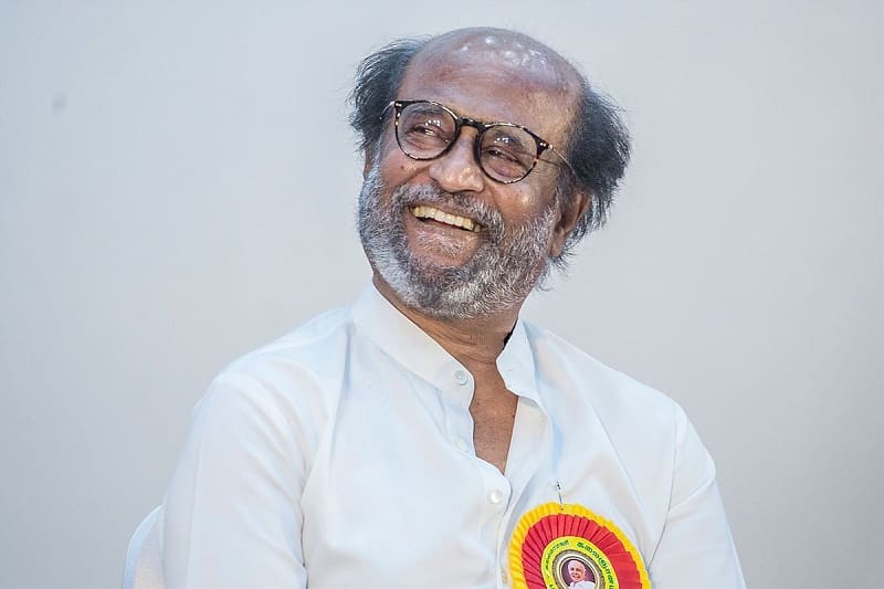 Superstar Rajinikanth With Father Photo