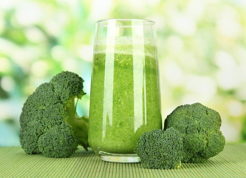 Broccoli juice to help keep the brain active