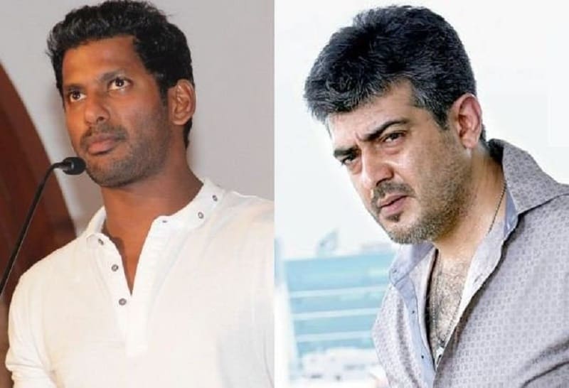 Actor vishal-about-ajith-kumar