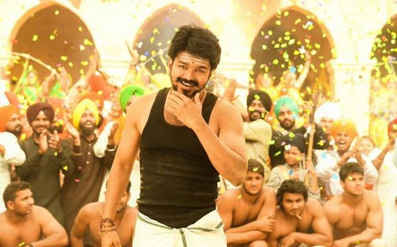 deleted scene in mersal movie song viral update