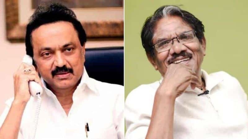 chief minister m k stalin meet bharathi raja in our house