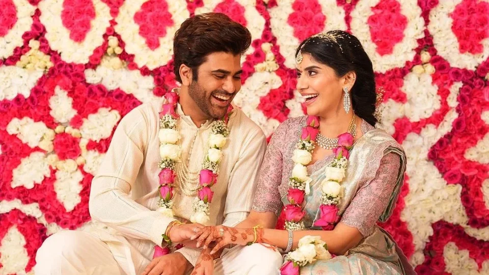 actor sharvanand engagement photo update