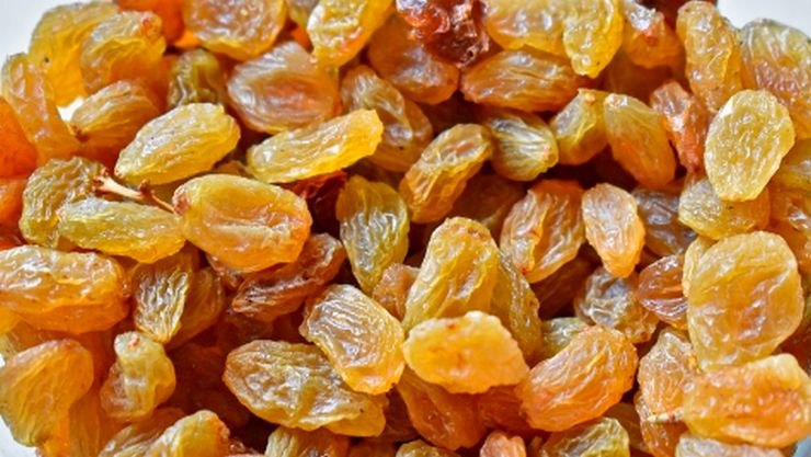 Raisins help in weight loss