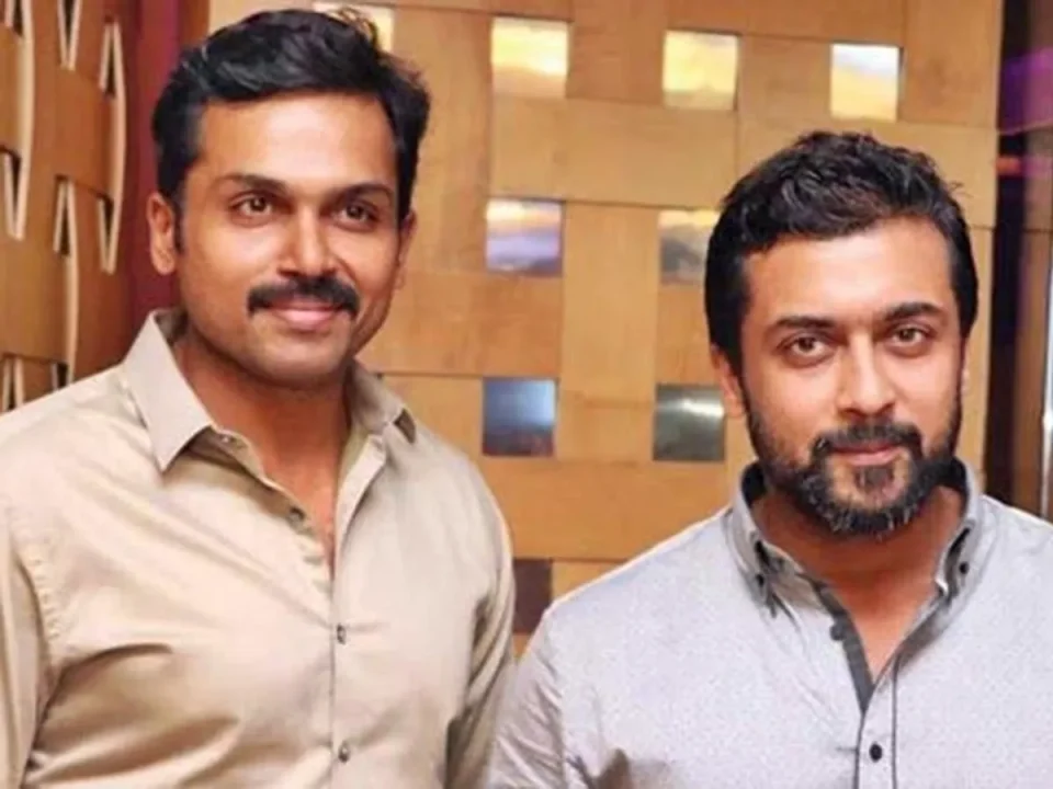 Suriya & Karthi visited Ajith Kumar house