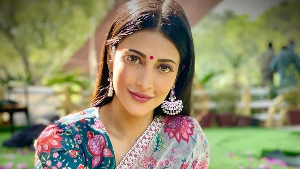 actress shruti haasan about her 1st crush actor update