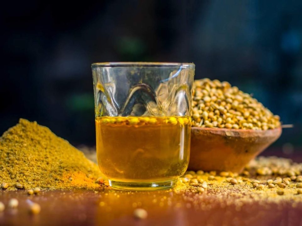 How to make Coriander seed water