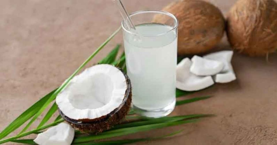 Coconut water helps hair growth