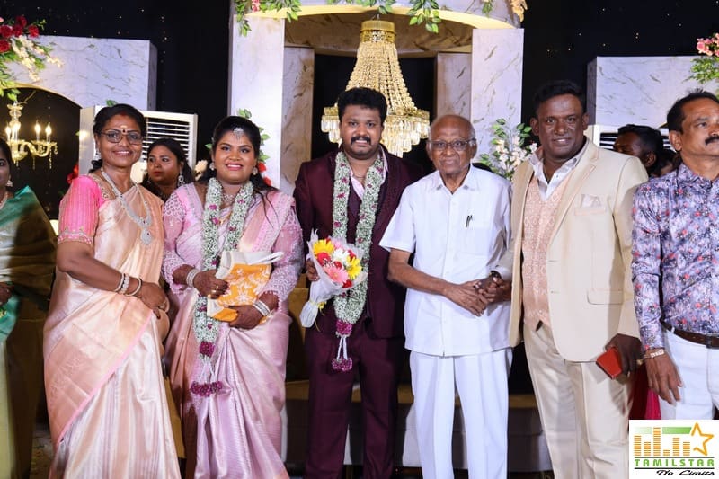 Actor Robo Shankar Daughter Indraja Wedding Reception