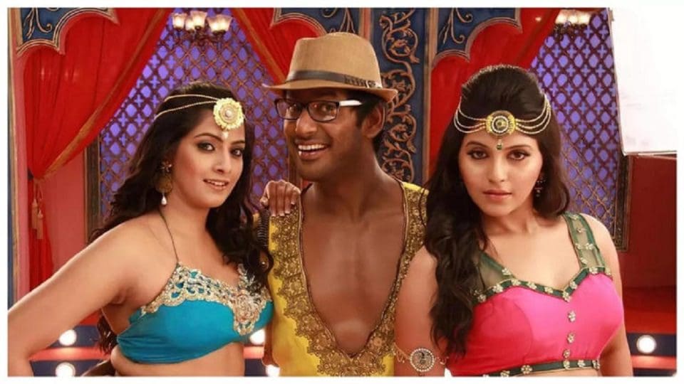 madhagajaraja movie 10 days collection update