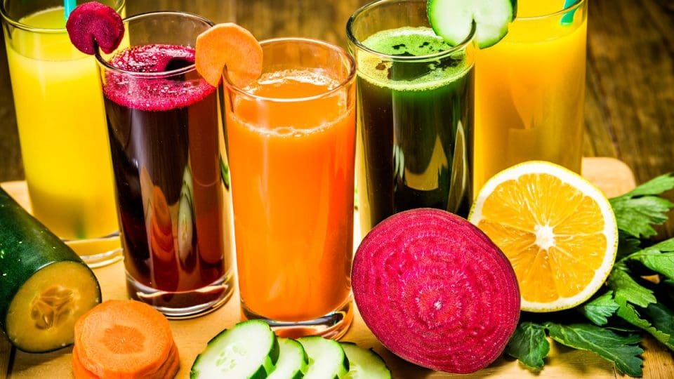 Four vegetable juices to drink on an empty stomach in the morning..!
