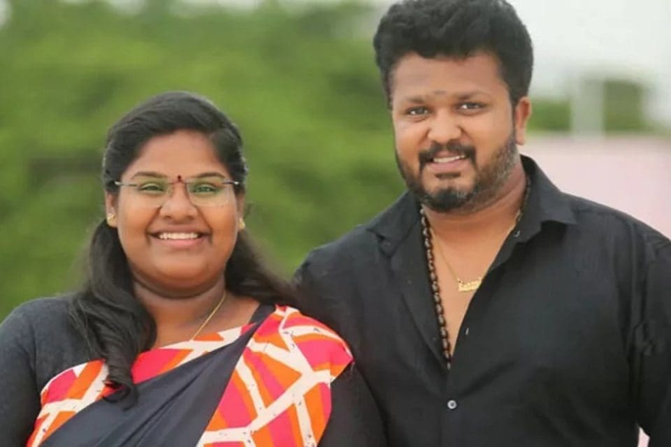 indraja robo shankar mutha mazhai song reels video