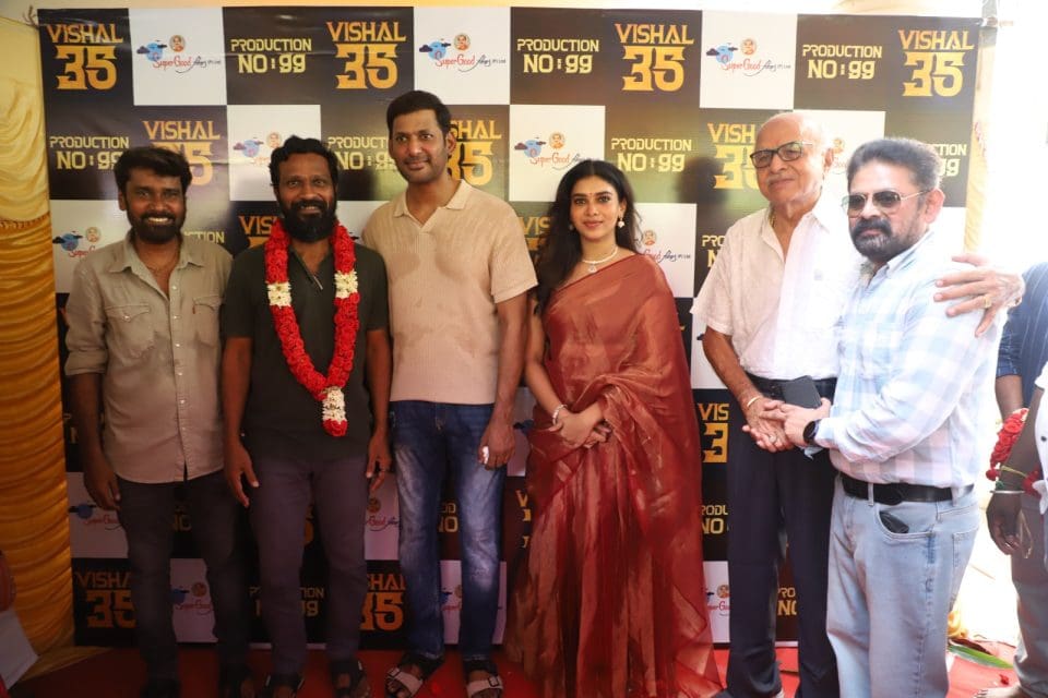 Pooja of Vishal-35” movie was held in a grand manner