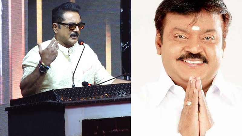 Sarathkumar shares memories of acting with Vijayakanth