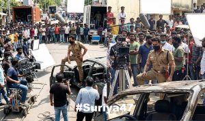 Police officer gets angry.. Suriya 47 promo is shaping up to be a threat.. Colomas information released