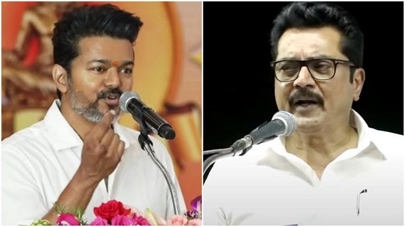 Sarathkumar's speech criticizing Vijay.. Information going viral.!