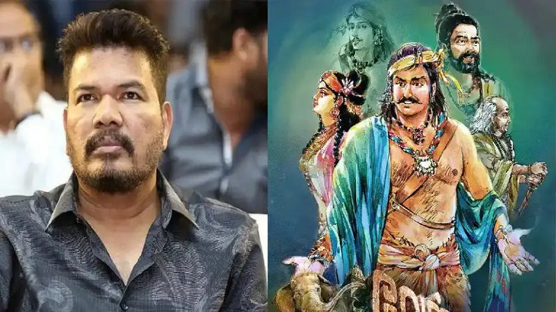 Dhanush acting in Shankar's upcoming film Velbari