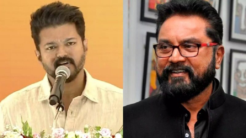 TVK president Vijay.. Sarathkumar answered furiously..!