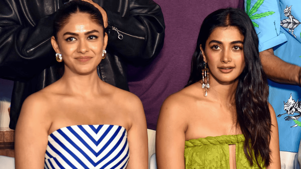 Mrunal Thakur and Pooja Hegde Steal the Spotlight at Trailer Launch