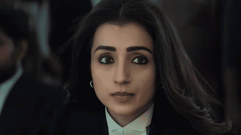 Trisha as Preethi in Karuppu Movie