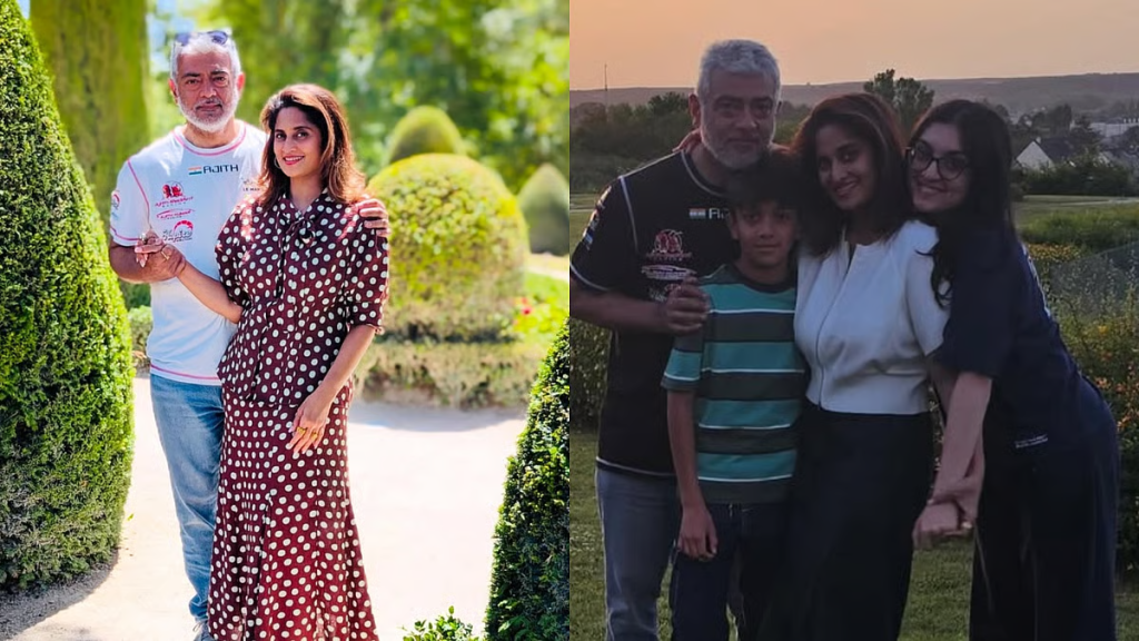 பிரான்சில் குடும்பத்துடன் மகிழும் அஜித் – ஷாலினி; வைரலாகும் அழகிய புகைப்படங்கள்!