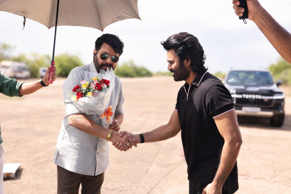 'Om' Team Celebrates Mammootty's Padma Bhushan Honour with Cake-Cutting