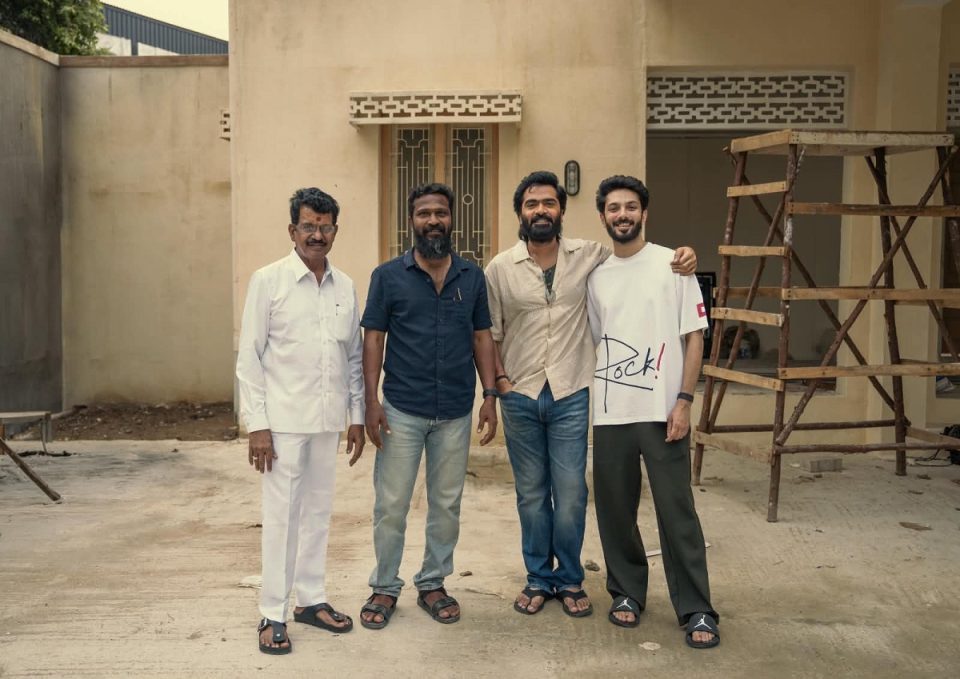 Simbu and Anirudh Spotted on the Sets of ARASAN