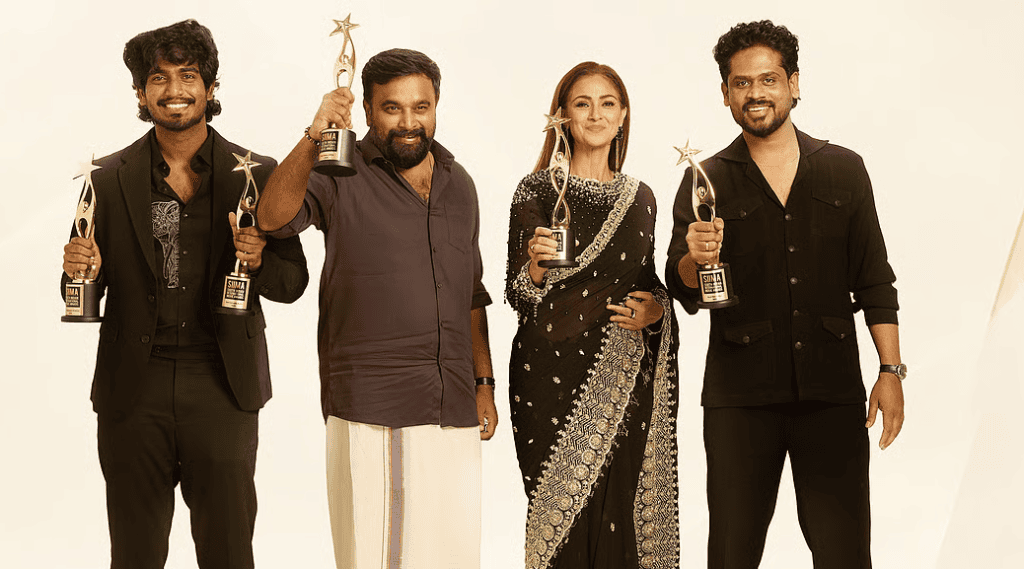சைமா விருதுகளில் 6 விருதுகளை வென்ற ‘டூரிஸ்ட் ஃபேமிலி’!