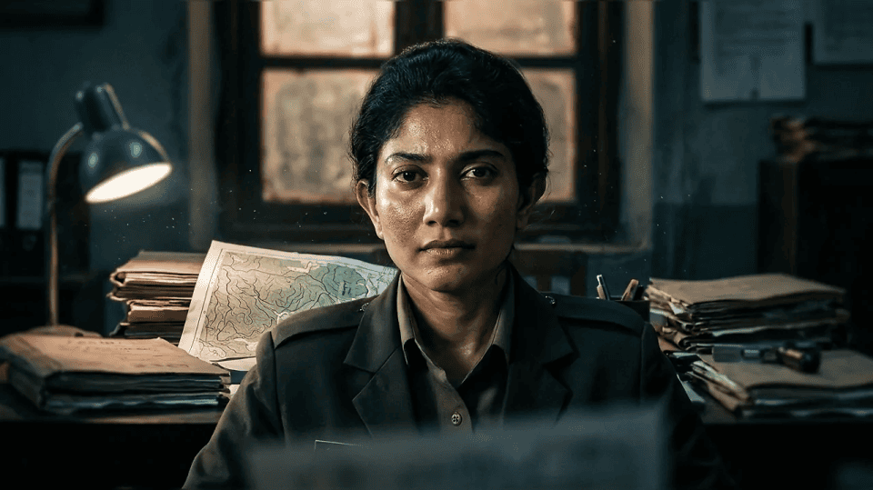 Sai Pallavi’s Character Glimpse from Dhanush-Mammootty’s ‘Om’ Released!