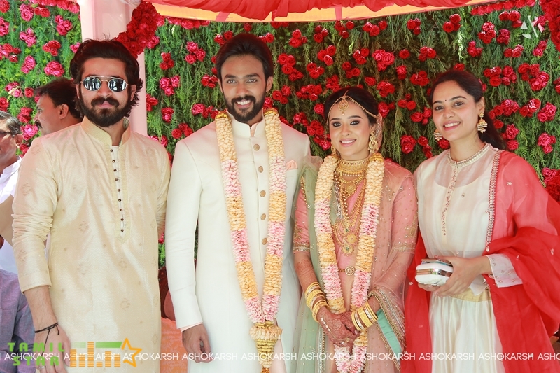 Actor Arav and Actress Raahei Wedding Photos (11)