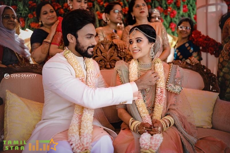 Actor Arav and Actress Raahei Wedding Photos (19)