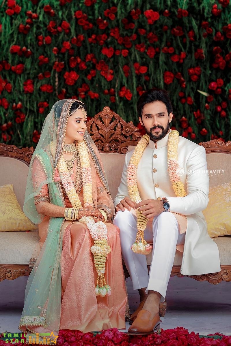 Actor Arav and Actress Raahei Wedding Photos (20)
