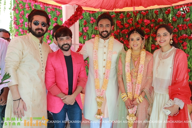 Actor Arav and Actress Raahei Wedding Photos (9)